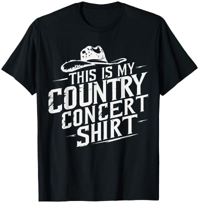 This Is My Country Concert T-Shirt - T-Shirt | Black