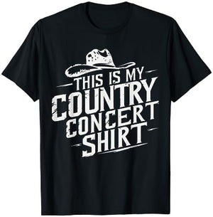 This Is My Country Concert T-Shirt - T-Shirt | Black