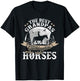The Best Grandpas Have Granddaughters Who Ride Horses Funny T-Shirt - T-Shirt | Black